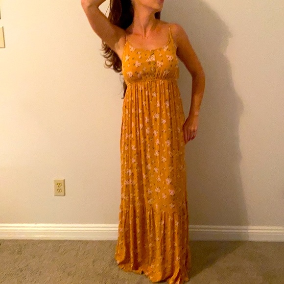 Flower maxi summer dress - Picture 2 of 3